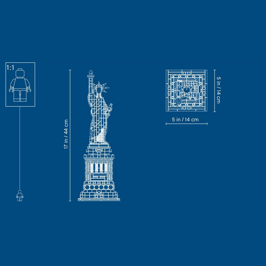 LEGO Architecture 21042 The Statue of Liberty 6