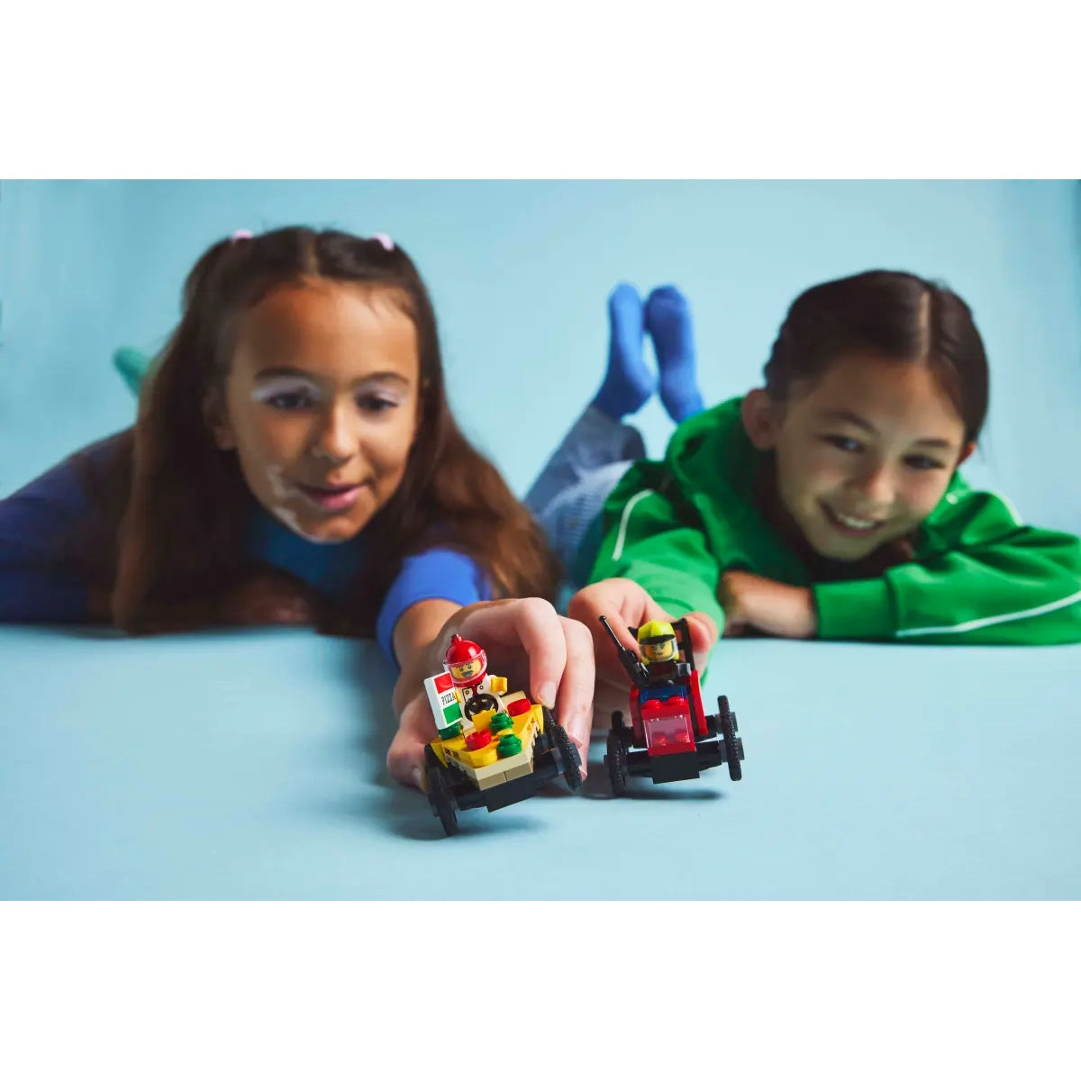 LEGO 60458 City Carro Corrida Pizza vs.