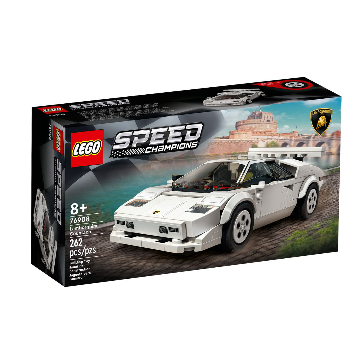 LEGO 76908 Speed Champions Countach – Estado d'Alma