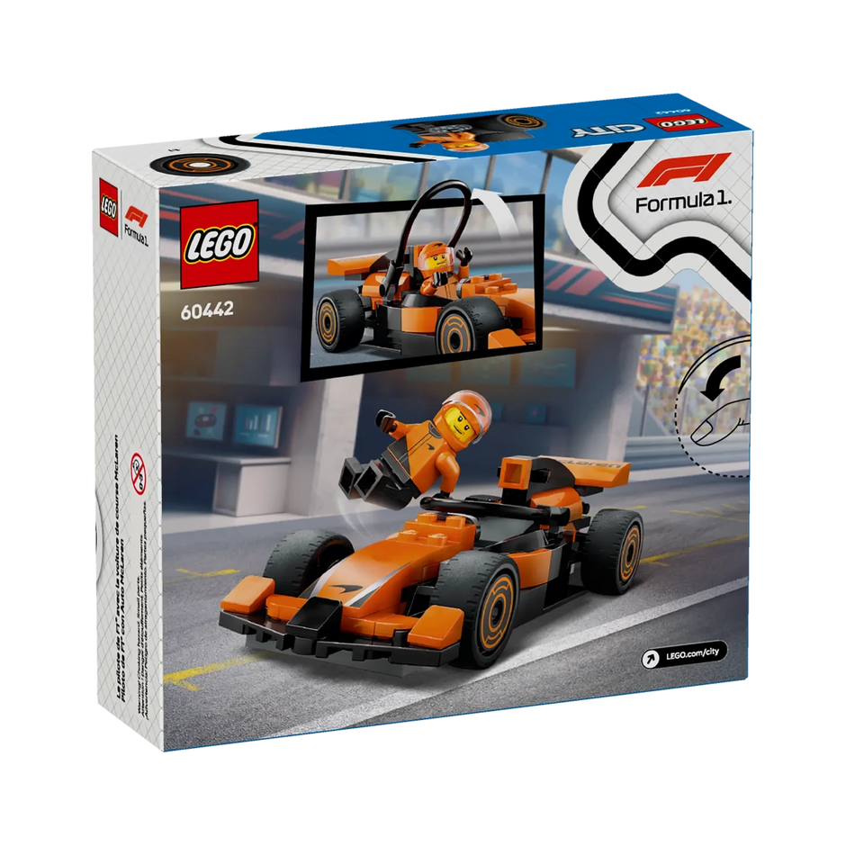 LEGO 60442 City Piloto de F1 McLaren