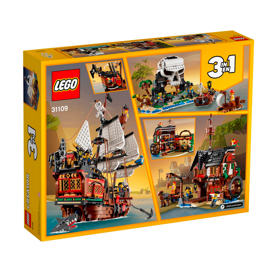 LEGO 31109 Criador Barco Pirata
