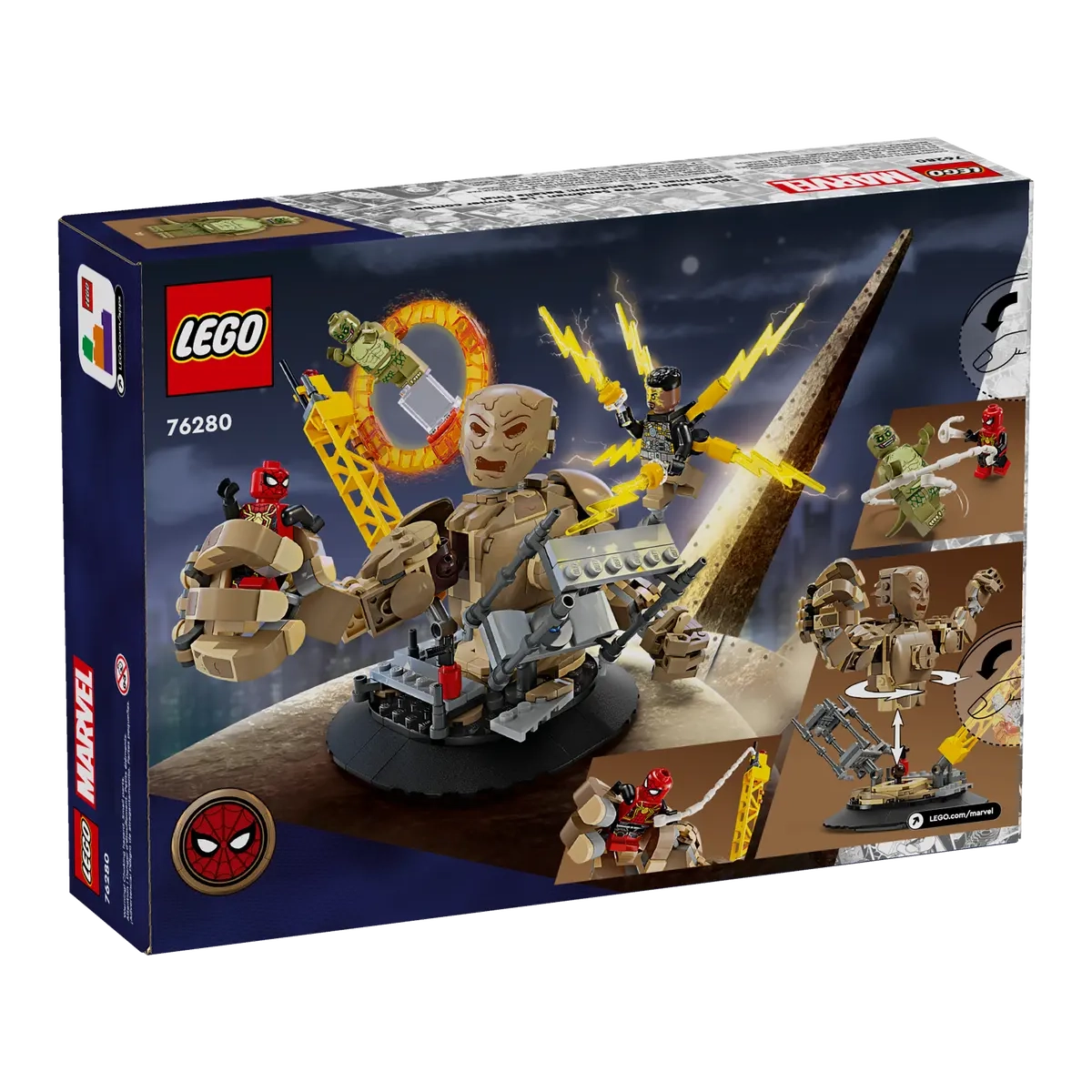 LEGO 76280 Spider-Man vs. Sandman: A Batalha Final