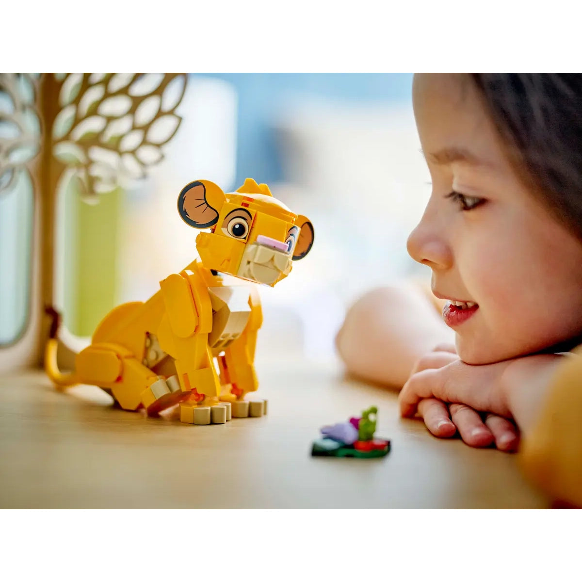 LEGO 43243 Disney Simba, O Rei Leão – Versão Cria