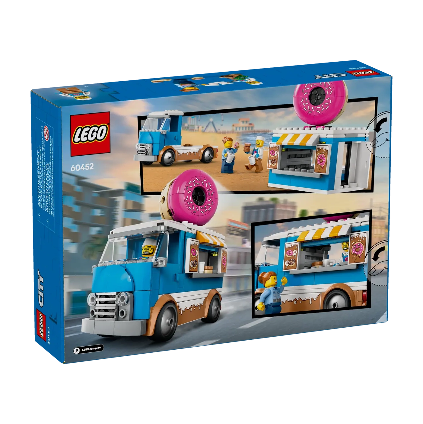 LEGO 60452 City Carrinha de Donutes