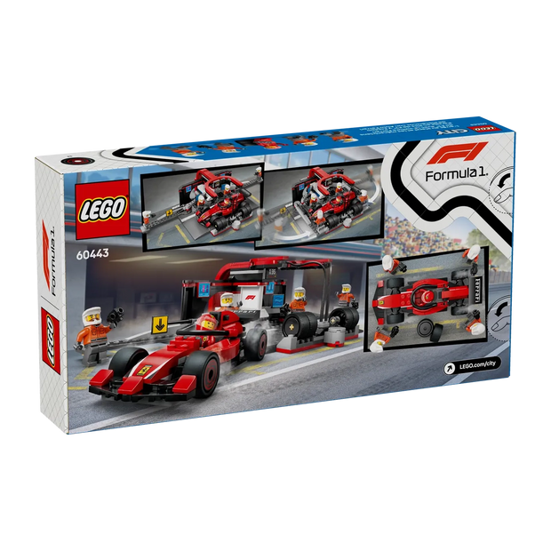 LEGO 60443 City Boxe de F1 Ferrari
