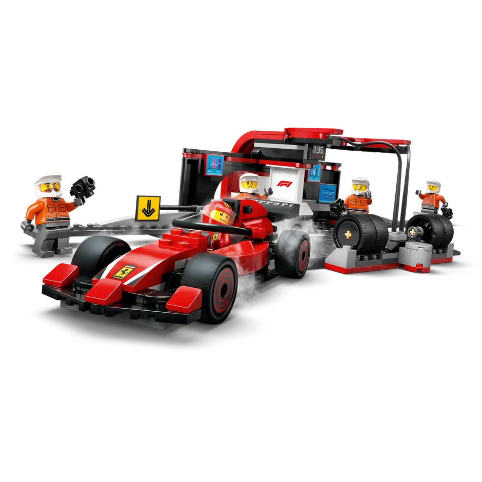 LEGO 60443 City Boxe de F1 Ferrari