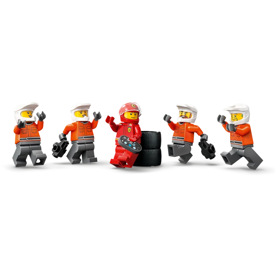 LEGO 60443 City Boxe de F1 Ferrari