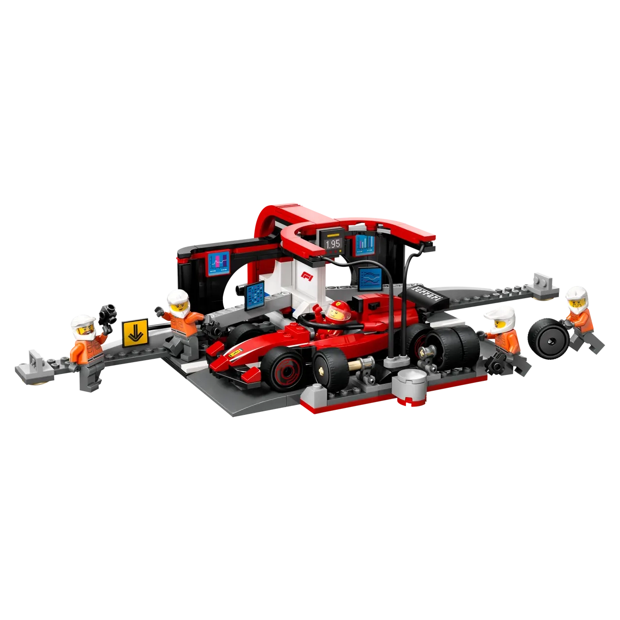 LEGO 60443 City Boxe de F1 Ferrari