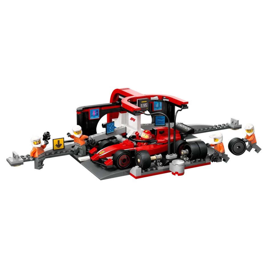 LEGO 60443 City Boxe de F1 Ferrari