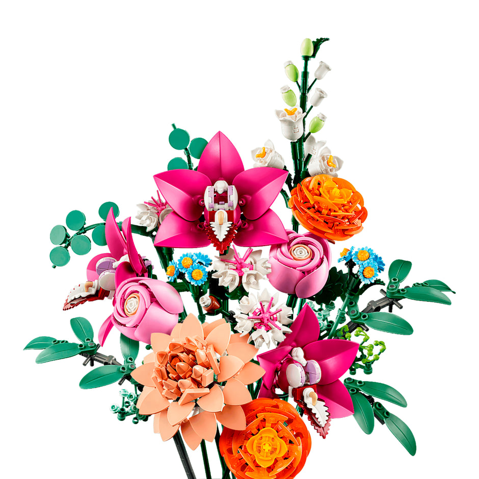 LEGO 10342 Buquê de Flores Cor-de-Rosa Elegante