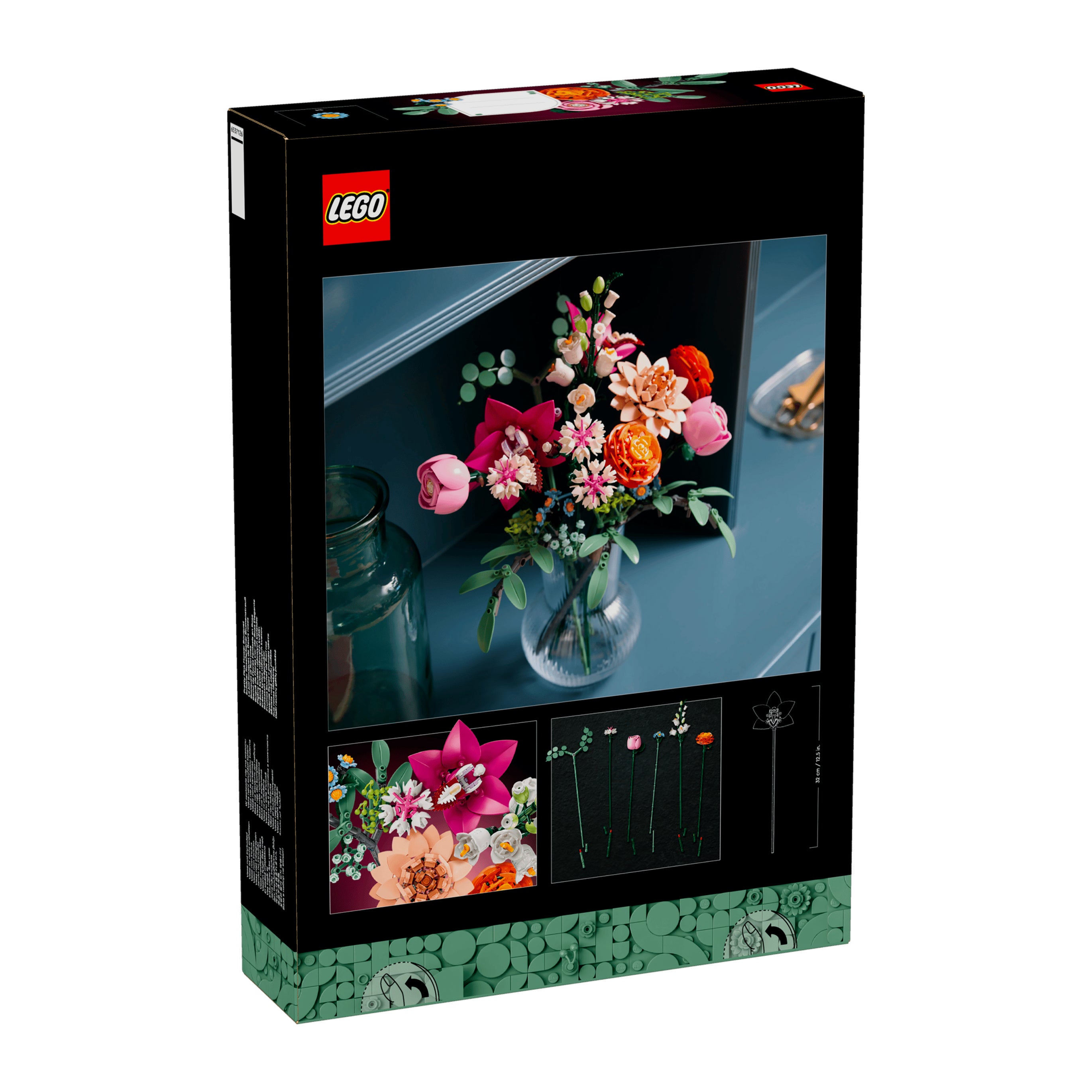 LEGO 10342 Buquê de Flores Cor-de-Rosa Elegante