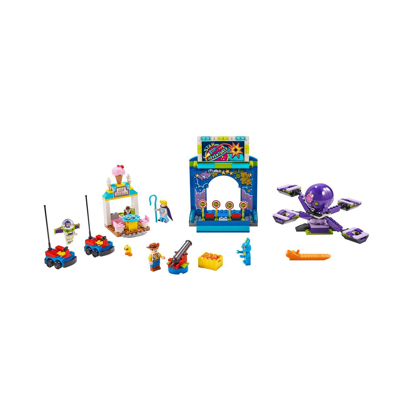 LEGO Toy Story 4 10770 A Paixão pelo Carnaval de Buzz e Woody