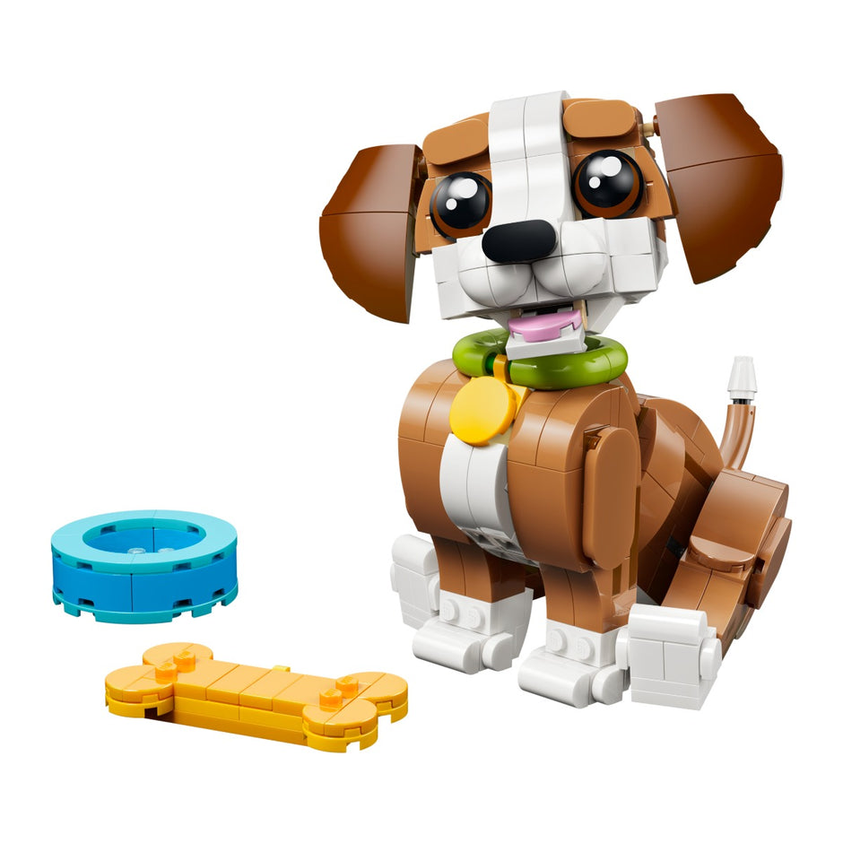LEGO 31382 Animais Adoráveis: Cachorrinho Brincalhão, produto montado, Estado d'Alma