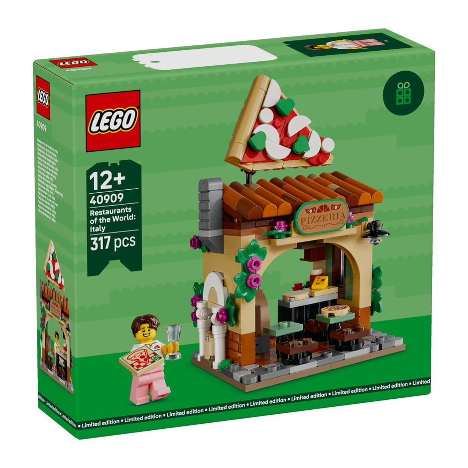 LEGO 40909 Restaurantes do Mundo Itália, caixa, Estado d'Alma