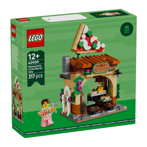 LEGO 40909 Restaurantes do Mundo Itália, caixa, Estado d'Alma
