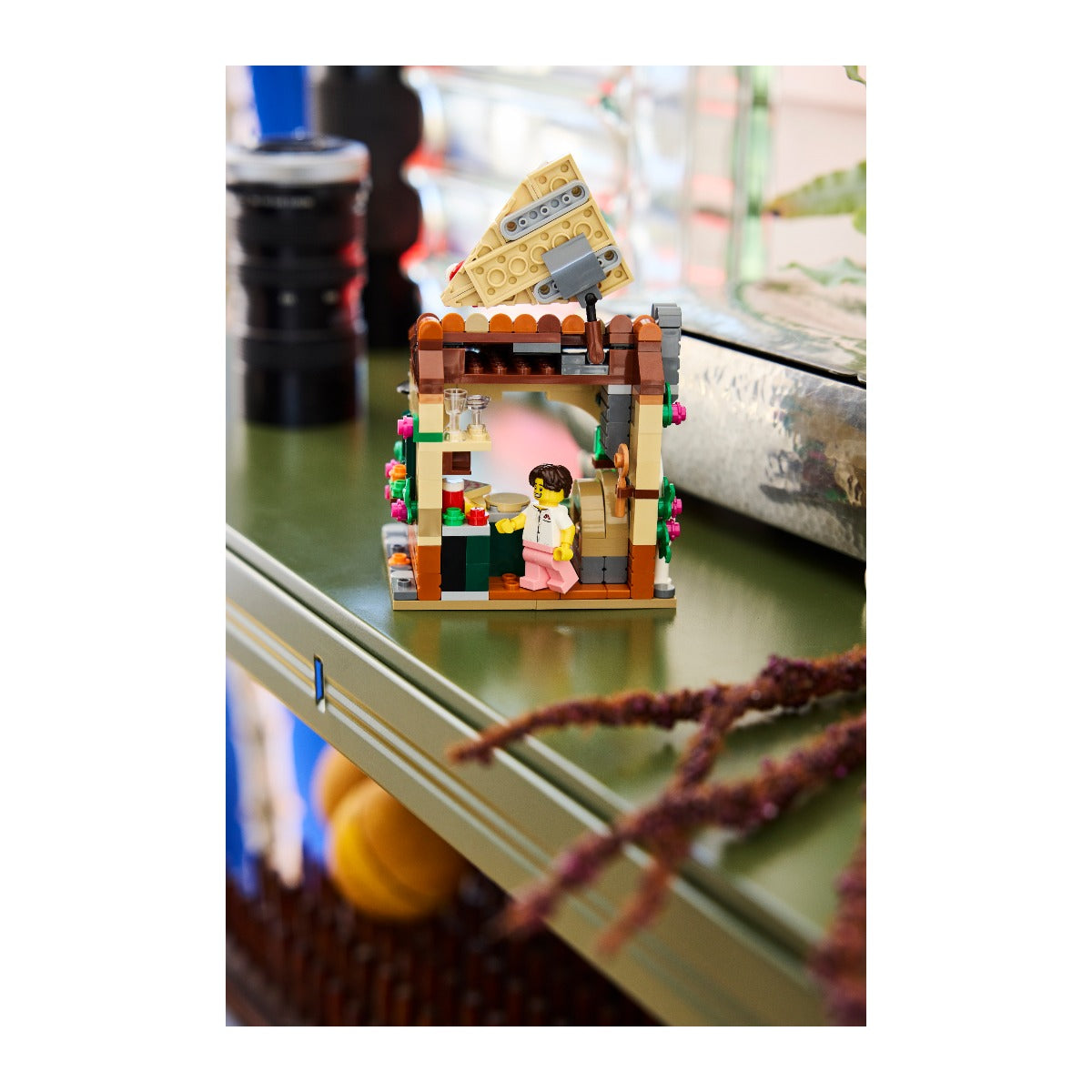 LEGO 40909 Restaurantes do Mundo Itália, detalhe, Estado d'Alma