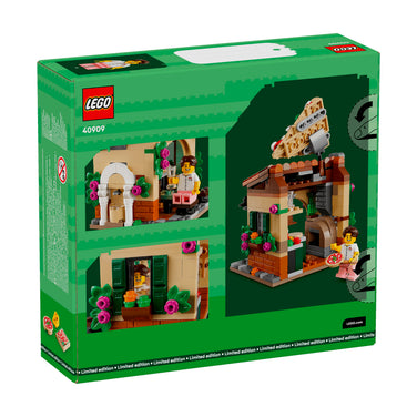 LEGO 40909 Restaurantes do Mundo Itália, caixa lateral, Estado d'Alma