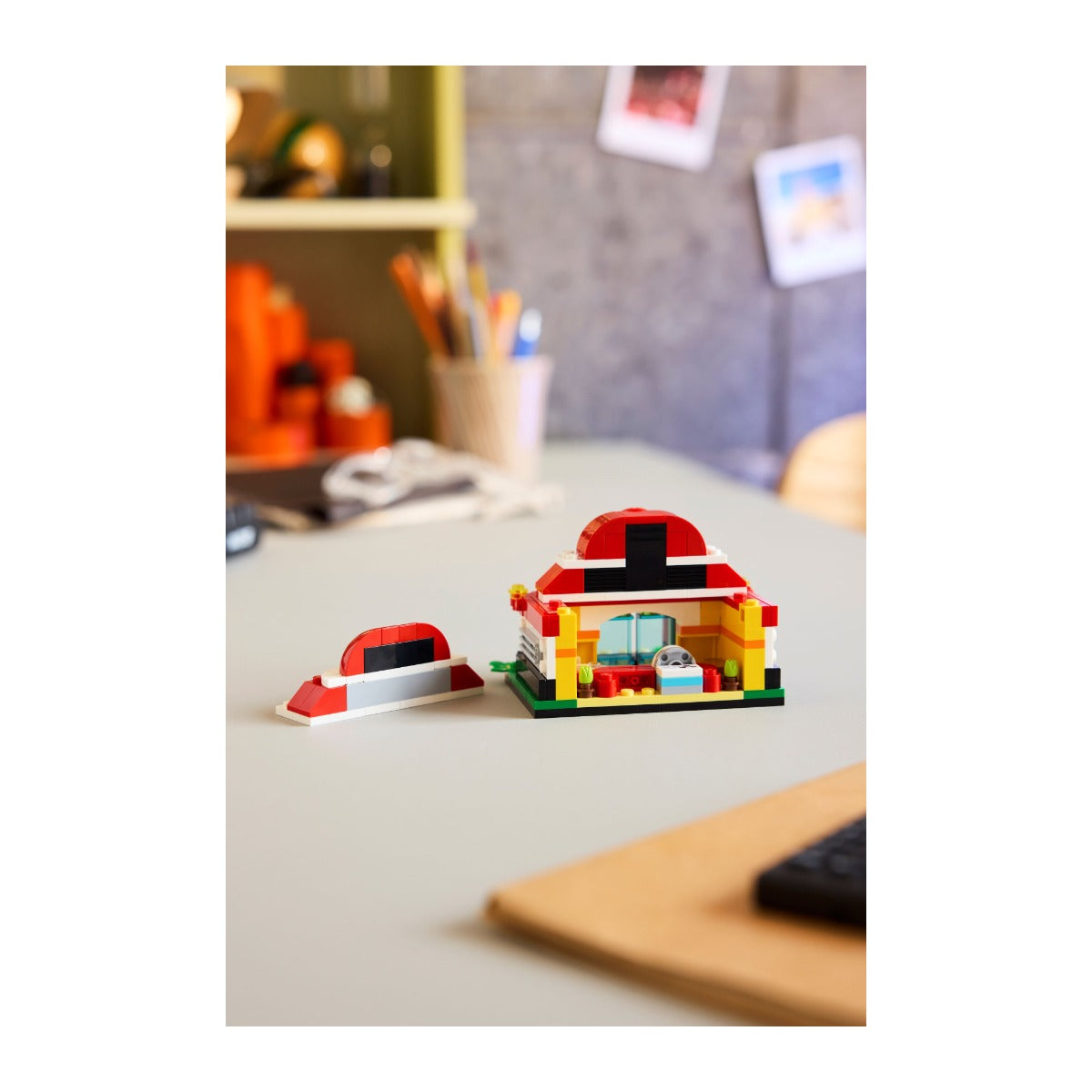 LEGO 40911 Mini Centro Pokémon, detalhe, Estado d'Alma