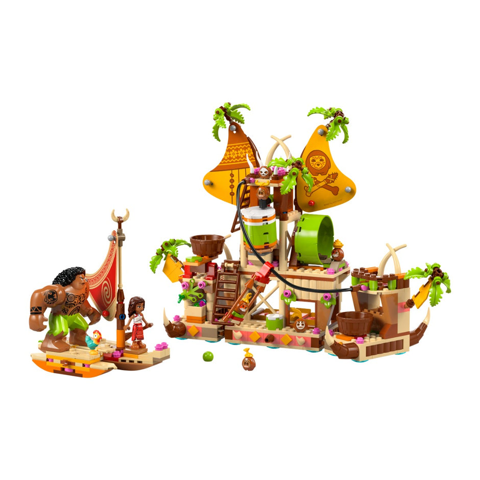 LEGO 43258 Barcaça Kakamora, produto montado, Estado d'Alma