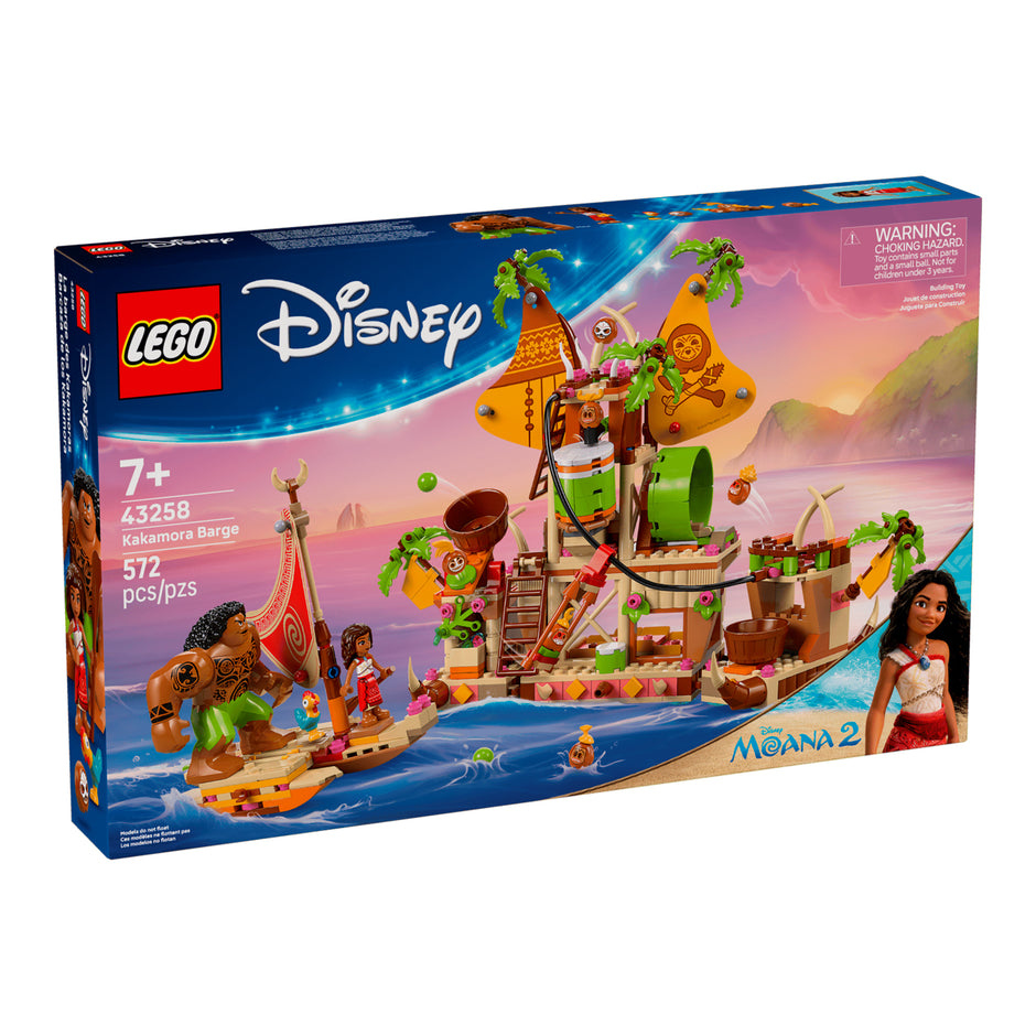 LEGO 43258 Barcaça Kakamora, frente da caixa, Estado d'Alma