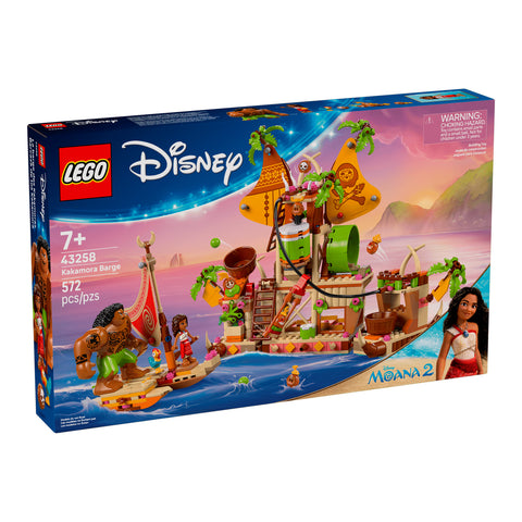 LEGO 43258 Barcaça Kakamora, frente da caixa, Estado d'Alma