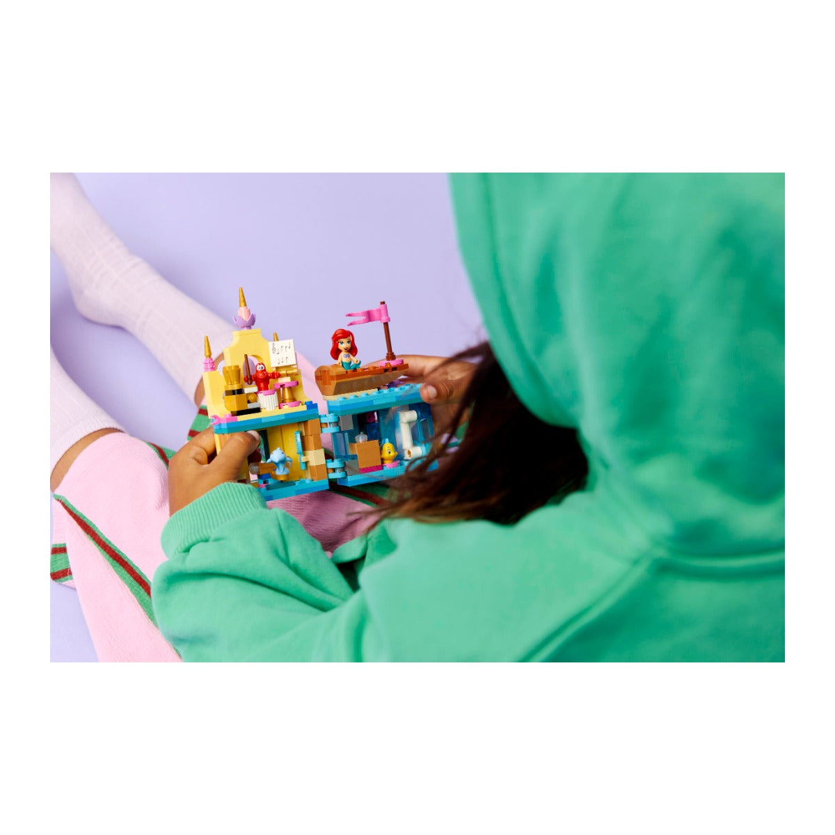 LEGO 43285 Minipalácio Mágico da Ariel, ambiente de jogo, Estado d'Alma