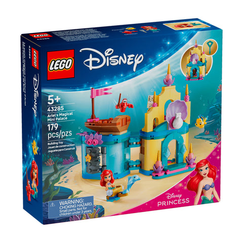 LEGO 43285 Minipalácio Mágico da Ariel, frente da caixa, Estado d'Alma
