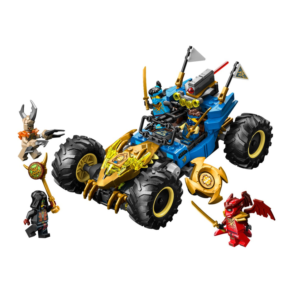 LEGO 71856 Carro Transformável do Jay, produto montado, Estado d'Alma