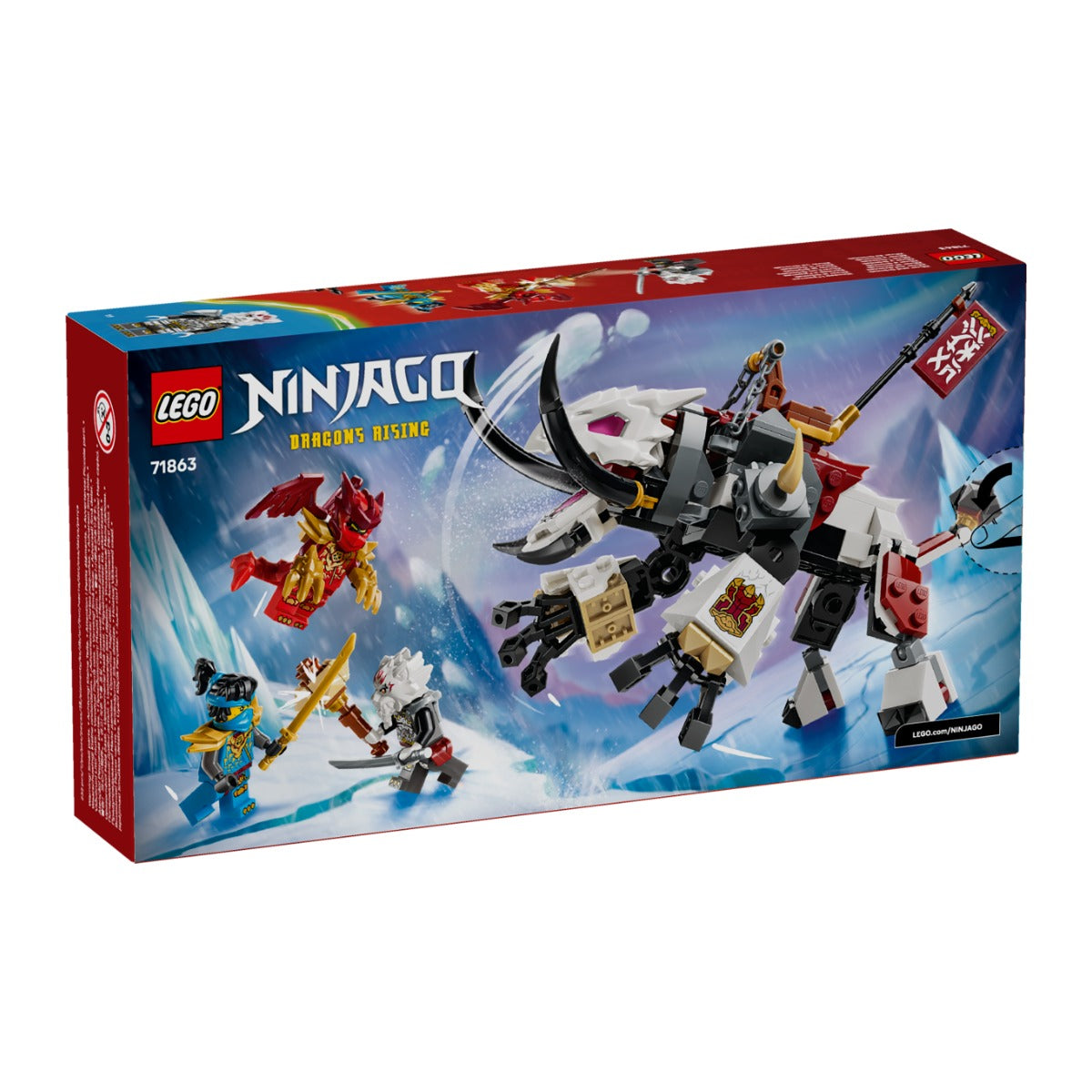 LEGO 71863 Zilvar e Grimtak, a Besta Dragão, traseira da caixa, Estado d'Alma