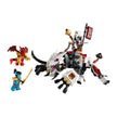 LEGO 71863 Zilvar e Grimtak, a Besta Dragão, produto montado, Estado d'Alma