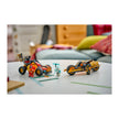 LEGO 71864 Veículos Combinadores do Kai e do Cole, ambiente de jogo, Estado d'Alma