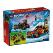 LEGO 71864 Veículos Combinadores do Kai e do Cole, traseira da caixa, Estado d'Alma