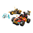 LEGO 71864 Veículos Combinadores do Kai e do Cole, produto montado, Estado d'Alma