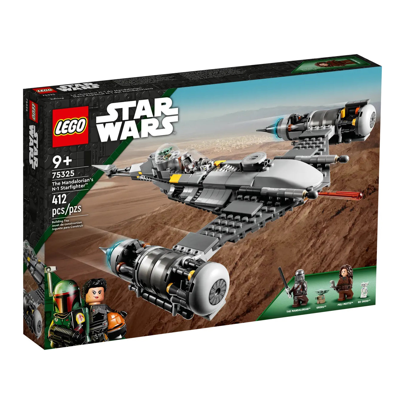 LEGO Star Wars 75325 O Starfighter N-1 do Mandalorian