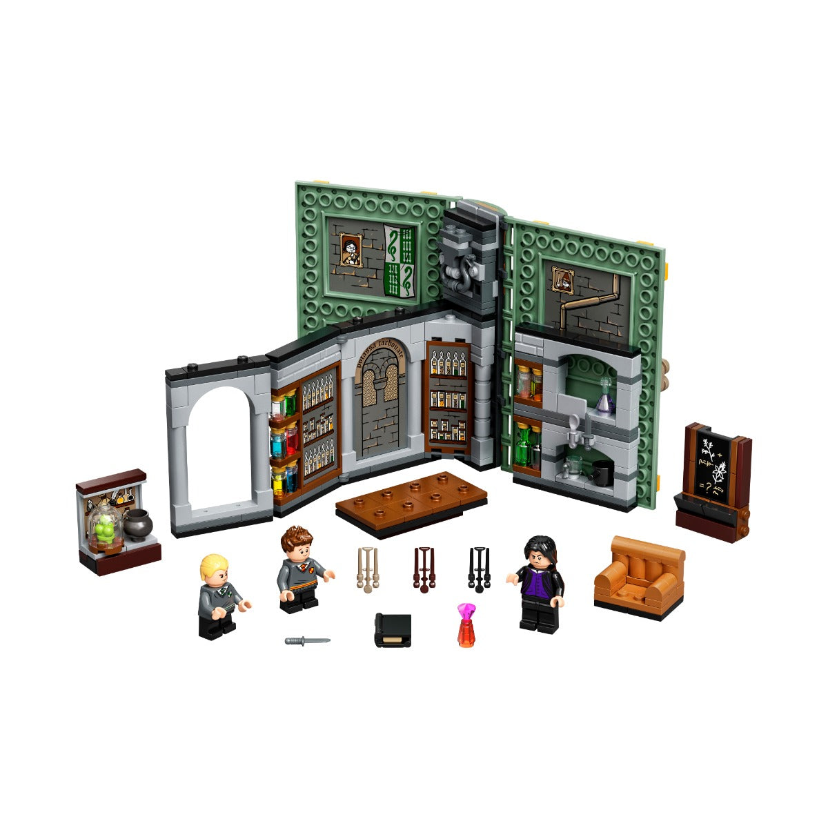 LEGO 76383 Momento Hogwarts: Aula de Poções, imagem principal, Estado d'Alma