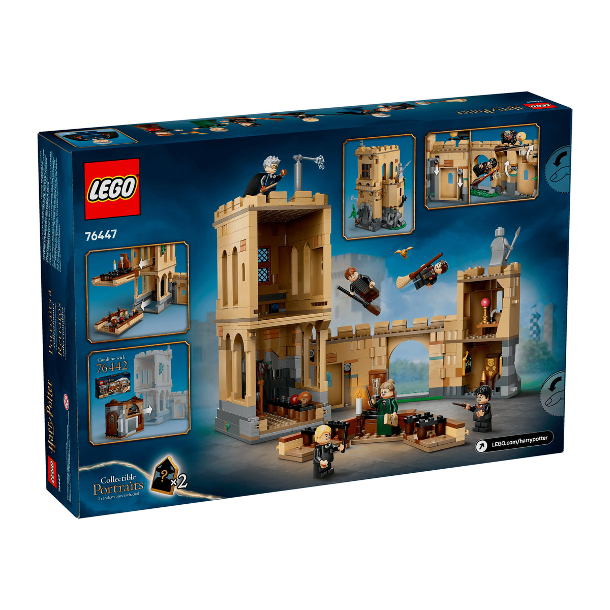 LEGO 76447 Harry Potter Castelo de Hogwarts Aulas de Voo - imagem 2