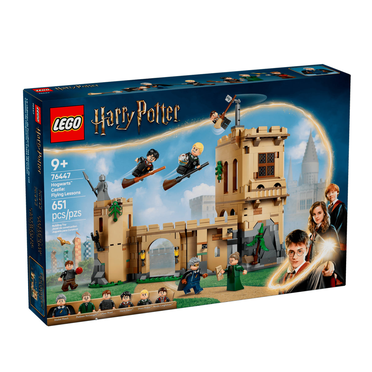 LEGO 76447 Harry Potter Castelo de Hogwarts Aulas de Voo
