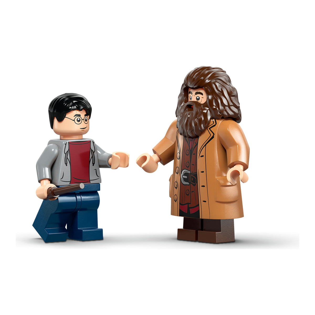 LEGO 76459 minifiguras de Harry Potter e Hagrid
