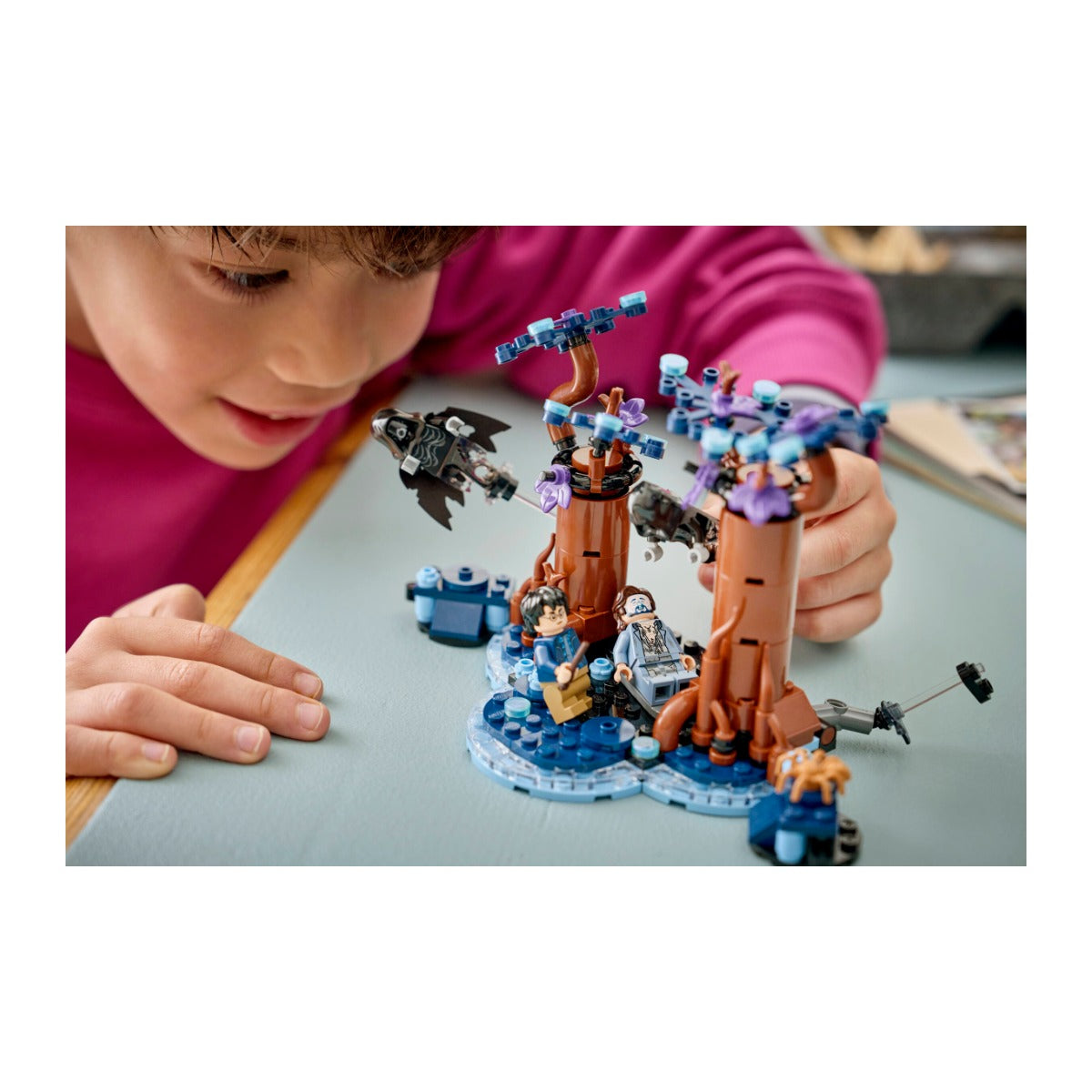 LEGO 76475 A Floresta Proibida: Expecto Patronum, em uso, vista 2, Estado d'Alma
