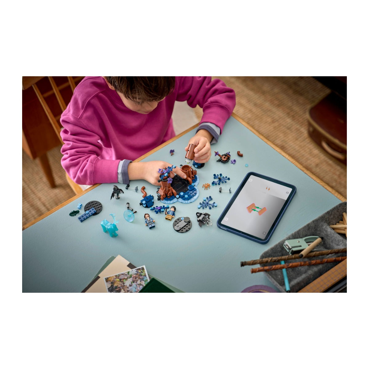 LEGO 76475 A Floresta Proibida: Expecto Patronum, construção, Estado d'Alma