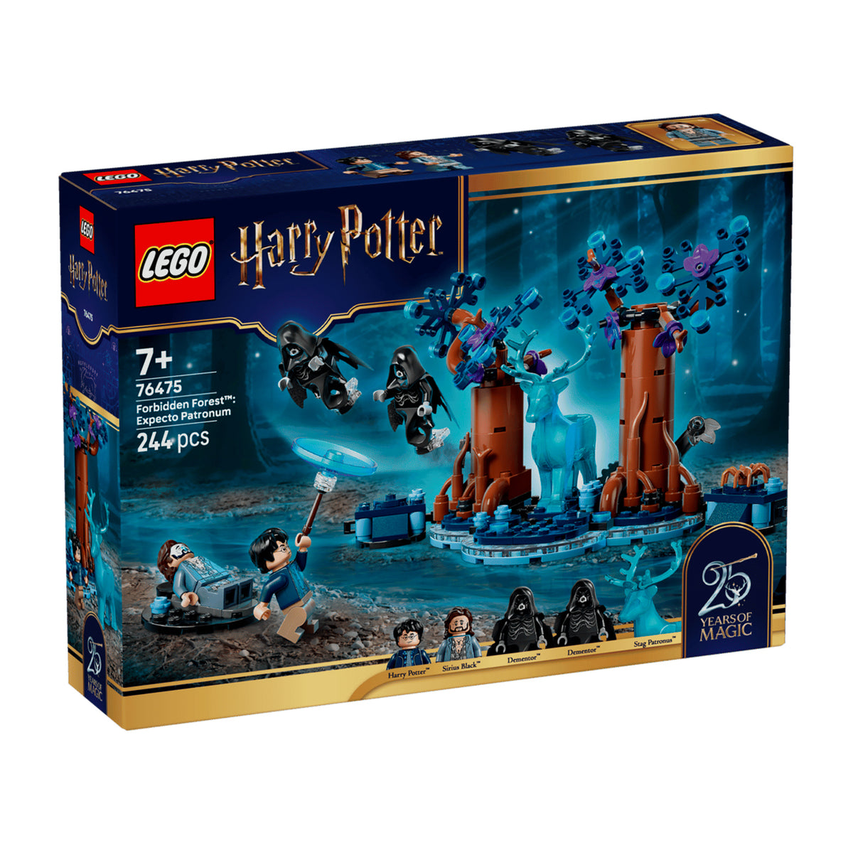 LEGO 76475 A Floresta Proibida: Expecto Patronum, frente da caixa, Estado d'Alma