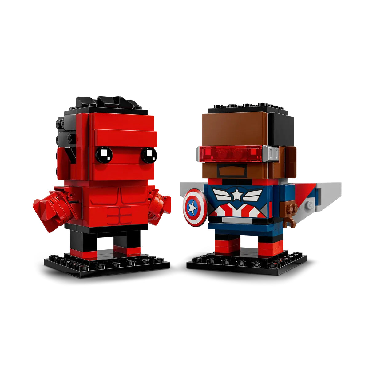 LEGO 40668 Capitão América e Red Hulk