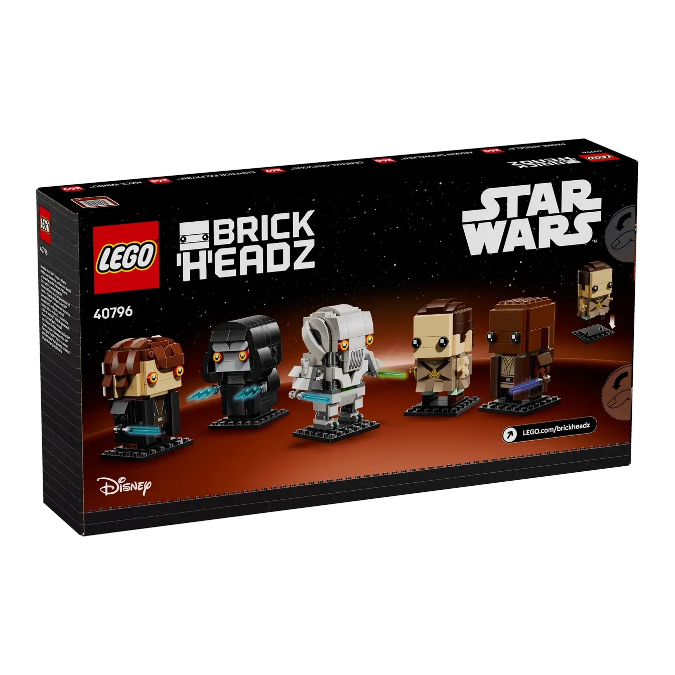 LEGO 40796 Heróis e Vilões de A Vingança dos Sith