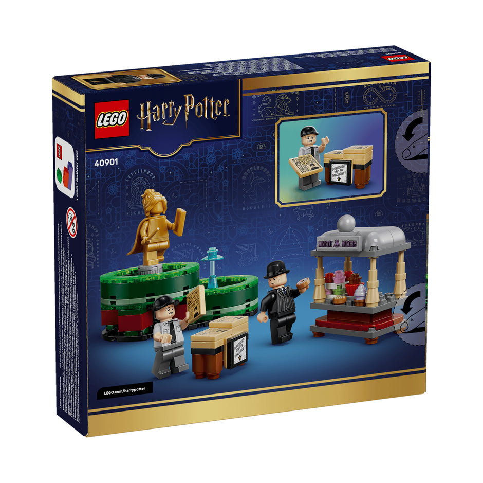LEGO 40901 Bancas de Snacks do Ministério e de O Profeta Diário - imagem 2