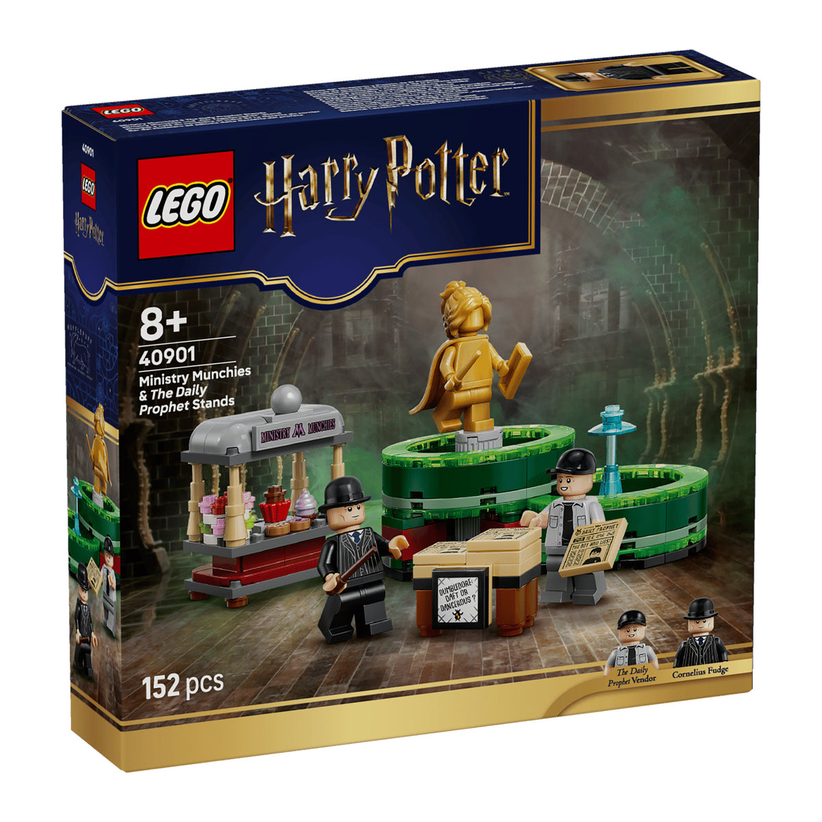 LEGO 40901 Bancas de Snacks do Ministério e de O Profeta Diário